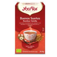 YOGI TEA BUENAS NOCHES ROOIBOS VAINILLA 6*30.6 GR