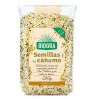 SEMILLAS CAÃ‘AMO PELADAS 8*250G  BIOGRA 