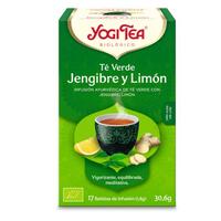 YOGI TEA TE VERDE JENGIBRE LIMON 6*30.6 GR