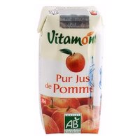 ZUMO MANZANA BIO S/AZUCAR VITAMONT 6*20 CL por uni