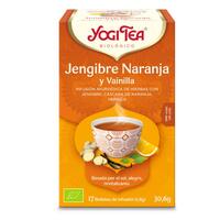 YOGI TEA JENGIBRE NARANJA Y VAINILLA 6*30.6