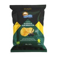 PAPAS FRITAS ACEITE OLIVA VIRGEN EXTRA 12*100 GR