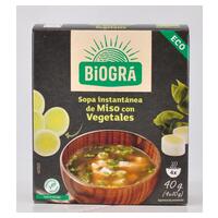 SOPA MISO VERD. INSTANT BIO 6*40 GR