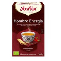 YOGI TEA HOMBRE ENERGIA 6*30.6 GR