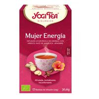 YOGI TEA MUJER ENERGIA 6*30.6 GR