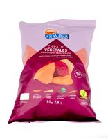 CHIPS VEGETALES ACEITE OLIVA VIRGEN EXT 12*80 GR