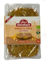 BURGER CEREALES GARBANZOS Y MAIZ BIO 6*200GR