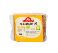 PAN DE CENTENO Y LINO BIO 12*500GR
