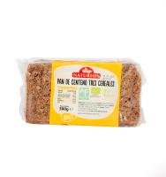 PAN DE CENTENO TRES CEREALES BIO 12*500GR