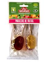 PIRULETAS DE FRUTAS (5 SABORES) BIO 16*62,5GR