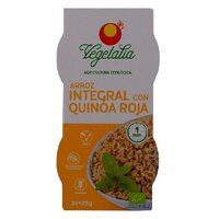 VASO ARROZ INTEGRAL Y QUINOA ROJA BIO 8*125 GR